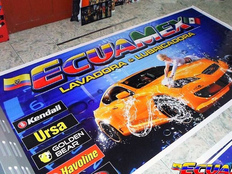 Gigantografía lona Ecuador 