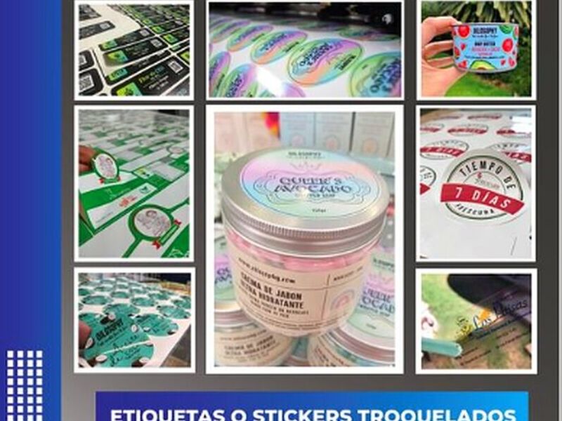 Etiquetas troqueladas Ecuador 