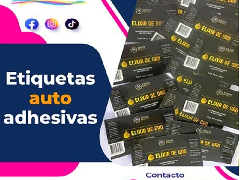Etiquetas adhesivas Ecuador 