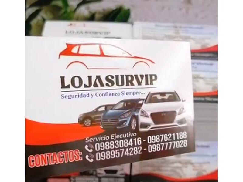 Tarjetas presentación Ecuador 
