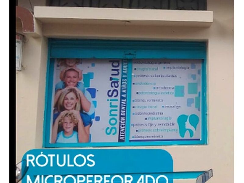 Microperforado ventana Ecuador 