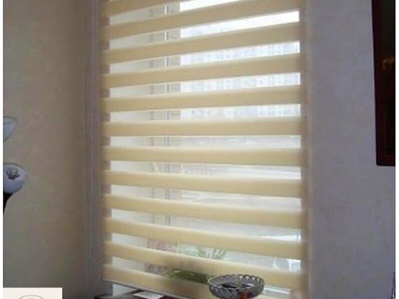 Cortina zebra beige Ecuador 