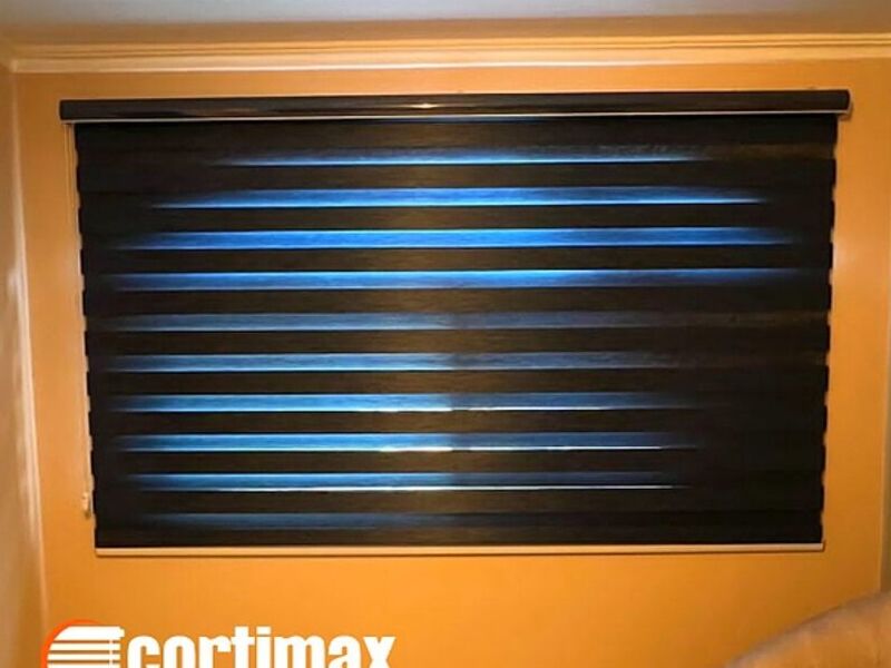 Cortina zebra negra Ecuador 