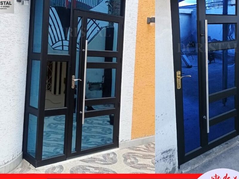 Puertas aluminio reforzado Ecuador 