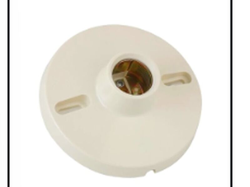 Socket E27 Plato Plástico Ecuador 