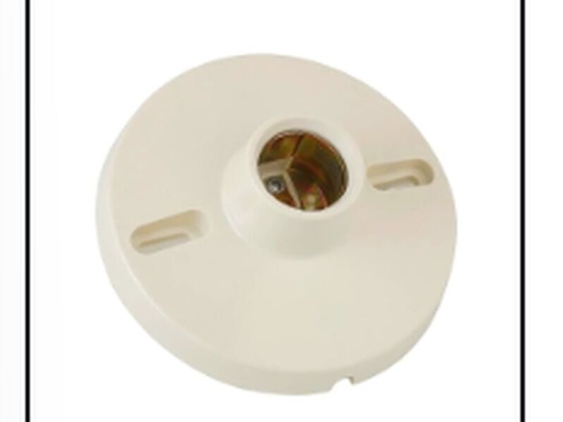 Socket E27 Plato Plástico Ecuador 