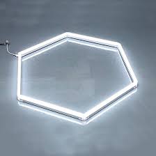 LAMPARA HEXAGONAL 6500K