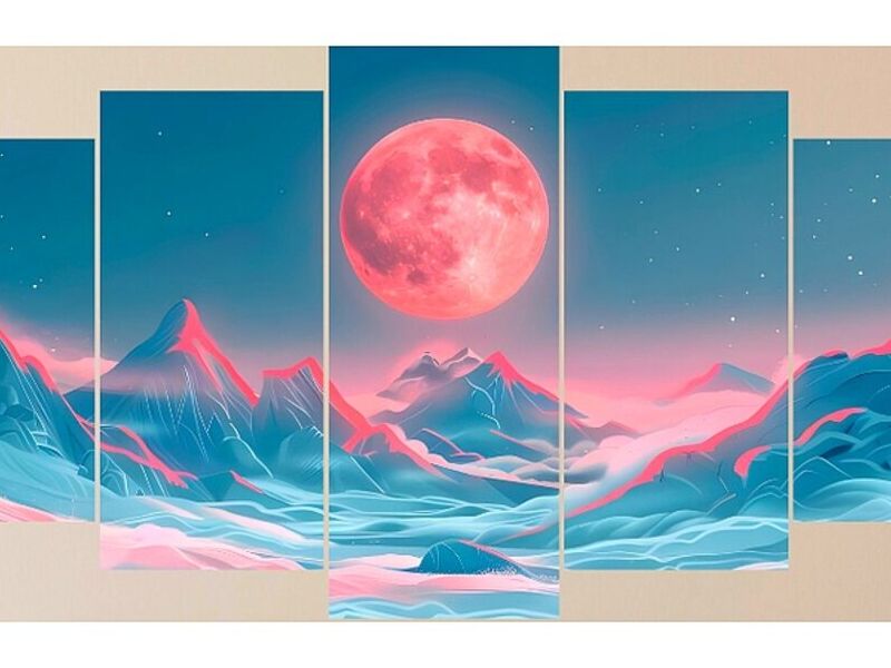 Cuadro Decorativo Luna Ecuador