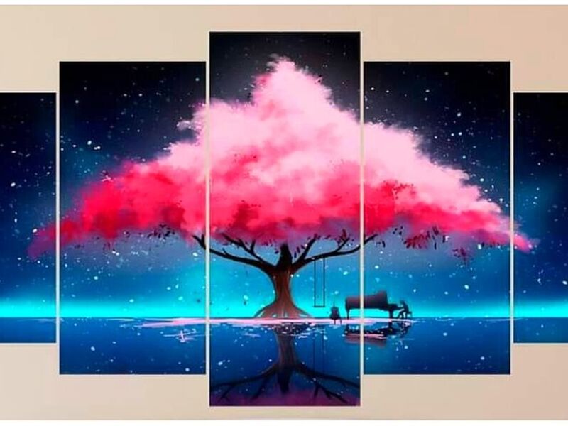 Cuadro Decorativo Arbol Ecuador
