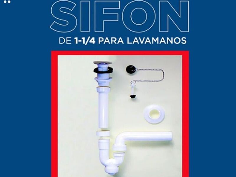 SIFON COMPLETO PARA LAVAMANOS QUITO EC