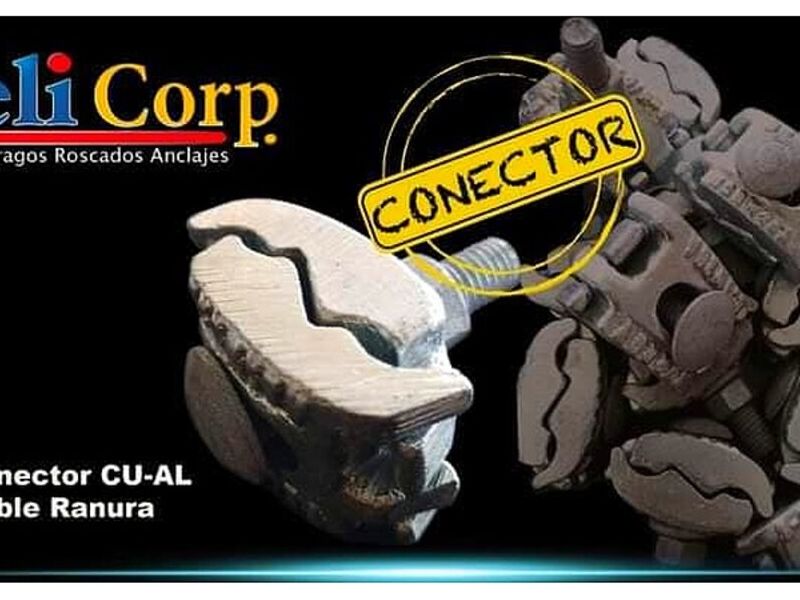 CONECTOR CU-AL DOBLE RANURA QUITO