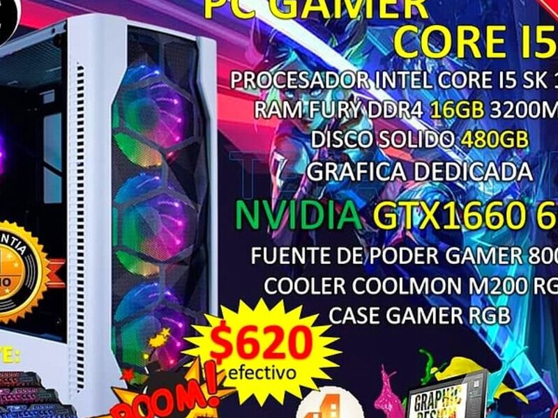 PC gamer intel core i5 Quito