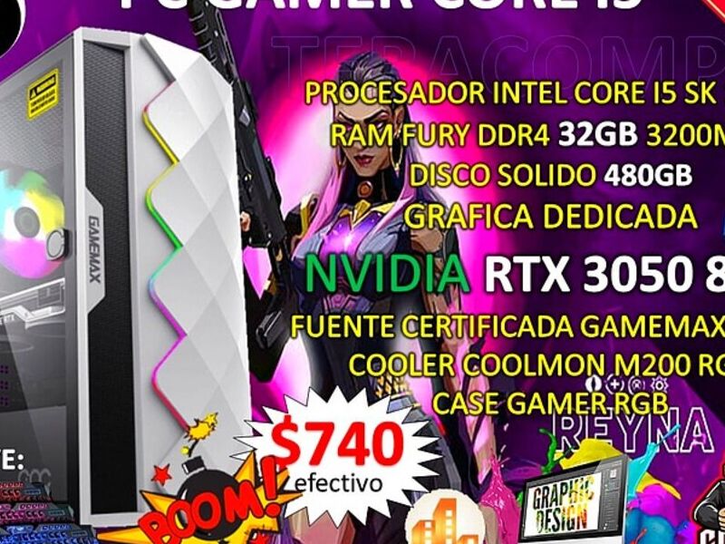 PC gamer intel core i5 SK 1151 Quito