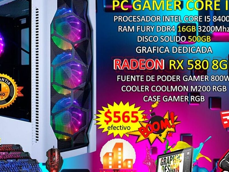 PC gamer intel core i5 8400k Quito