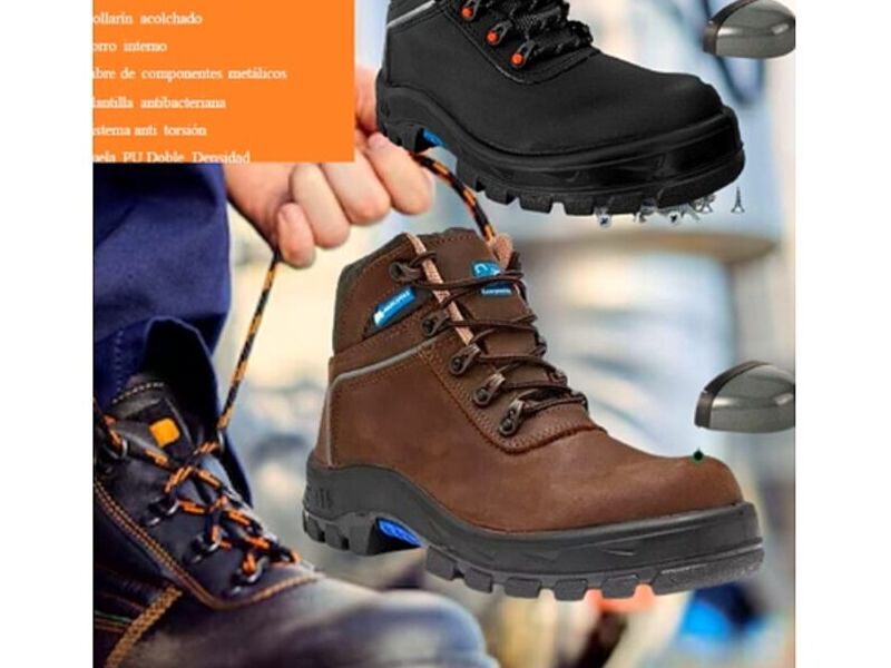 BOTAS PUNTA DE ACERO SAQUISILI