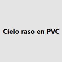 Cielo raso en PVC
