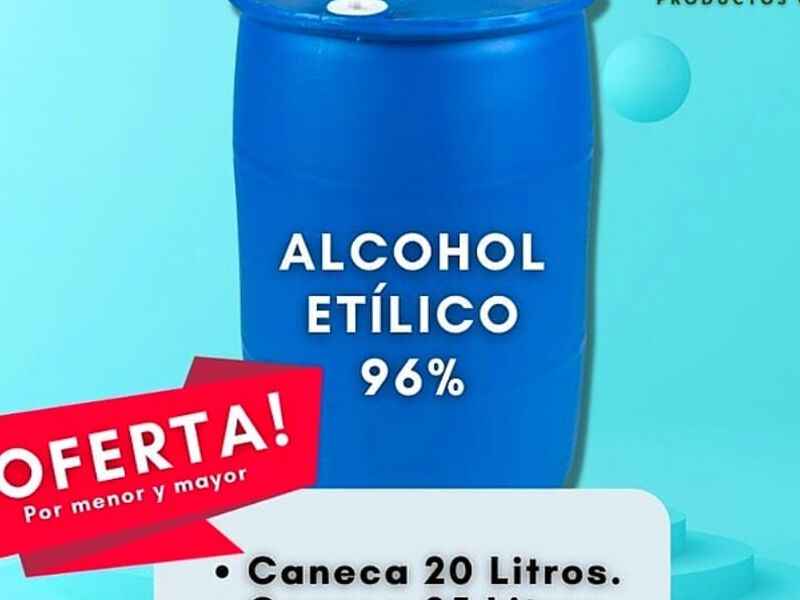 Alcohol etílico 96% Quito