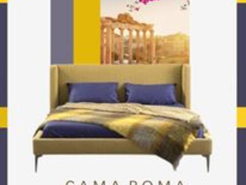 Cama Moderna Tapizada