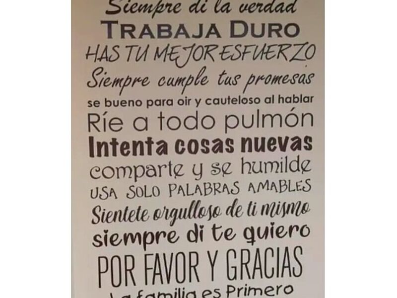Vinilo Decorativo Letras Ecuador