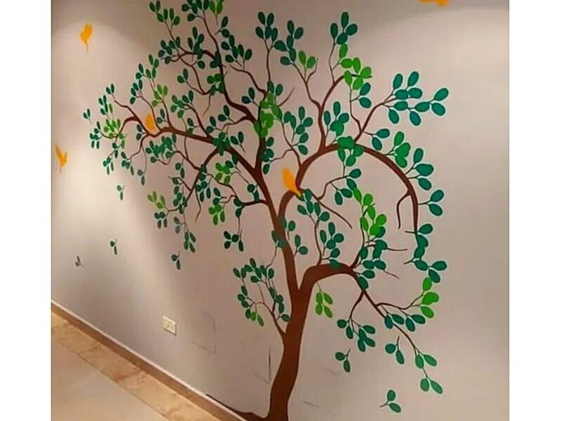 Vinilo Decorativo Arbol Ecuador