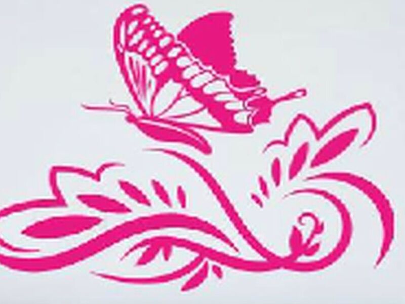 Vinilo Decorativo Mariposa Ecuador