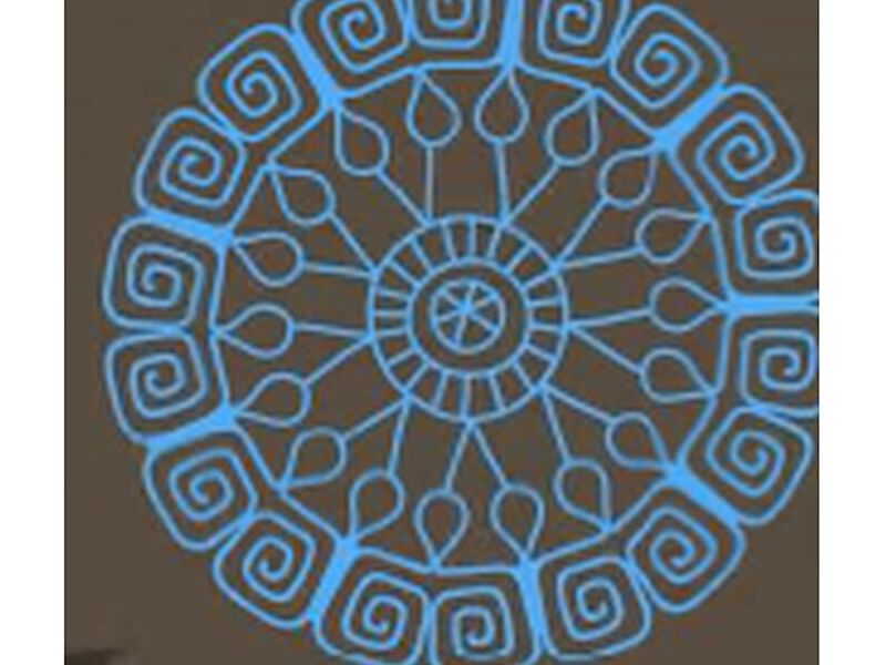 Vinilo Decorativo Mandala Ecuador