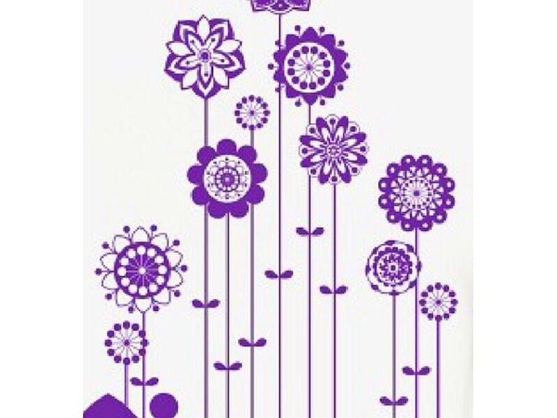 Vinilo Decorativo Morado Ecuador