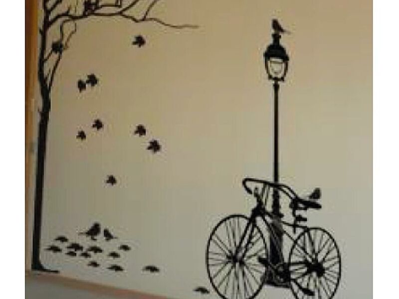 Vinilo Decorativo Bicicleta Ecuador