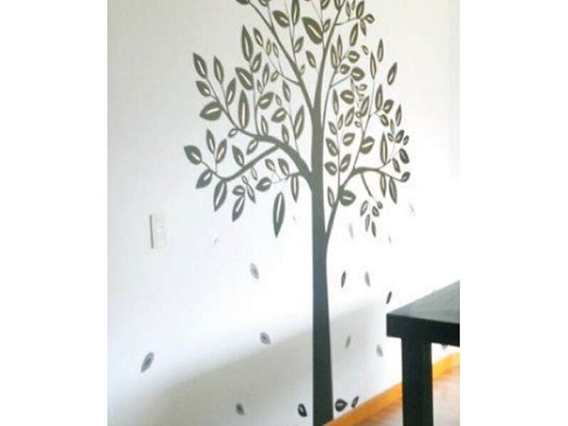 Vinilo Decorativo Arbol Ecuador