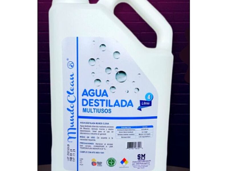 Agua Destilada Multiusos Ecuador