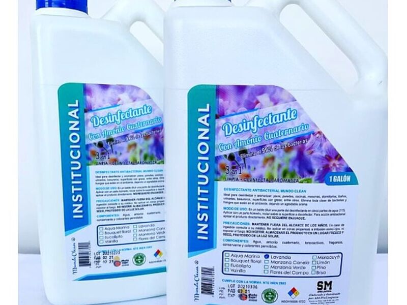 Desinfectante Amonio Cuaternario Ecuador