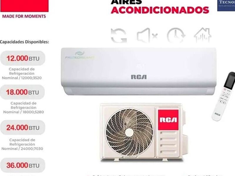 RCA MINISPLIT 12000BTU-ECUADOR