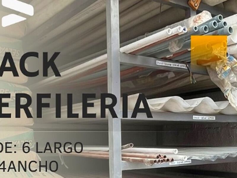 RACK DE PERFILERIA METALICO QUITO EC
