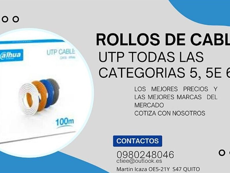 CABLES DE CORRIENTE FLEXIBLE QUITO