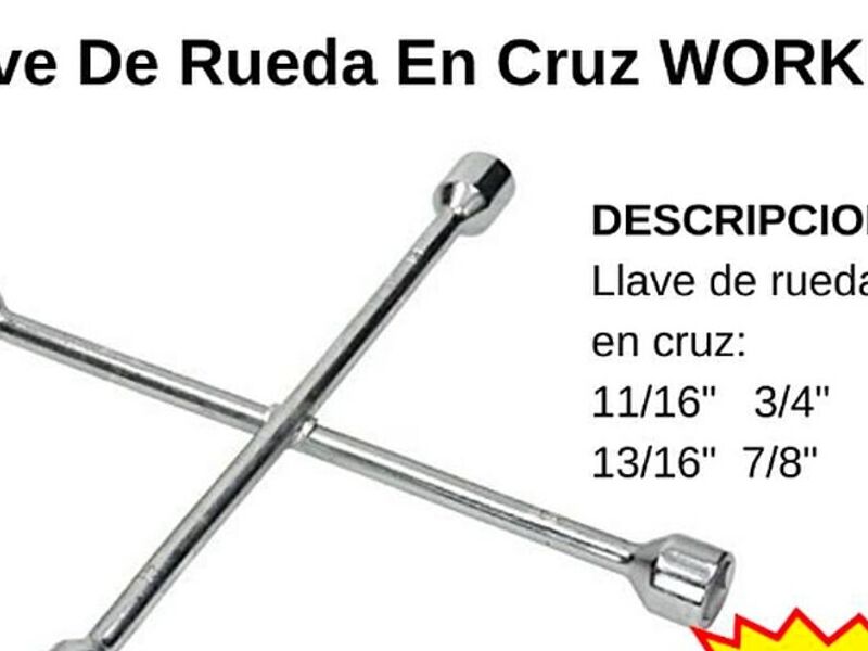 LLAVE DE RUEDA EN CRUZ QUITO