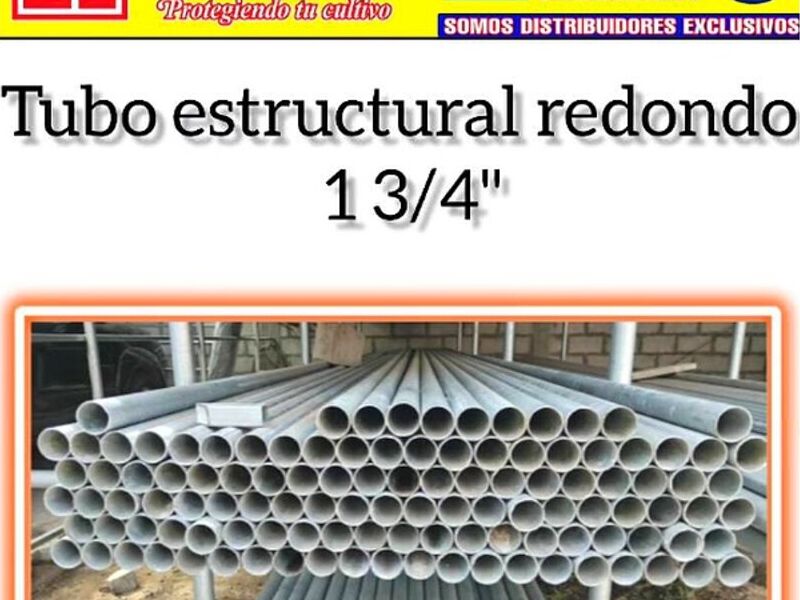 PERFIL REDONDO ESTRUCTURAL TABACUNDO