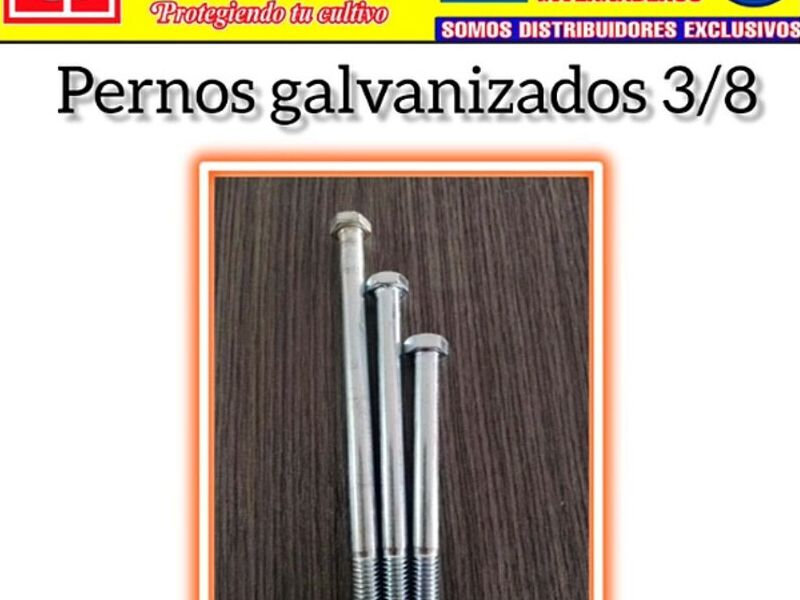 PERNO HEXAGONAL GALVANIZADO TABACUNDO EC