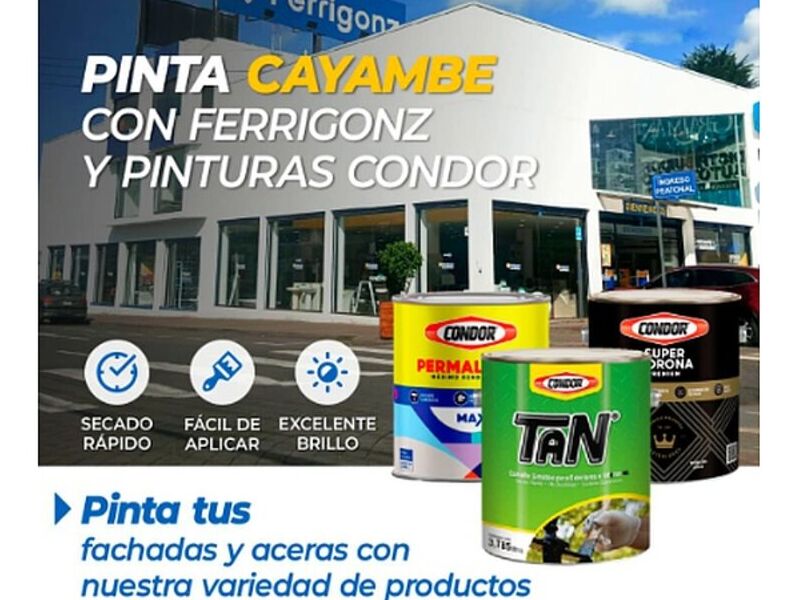 PINTURA DE EXTERIORES CAYAMBE EC