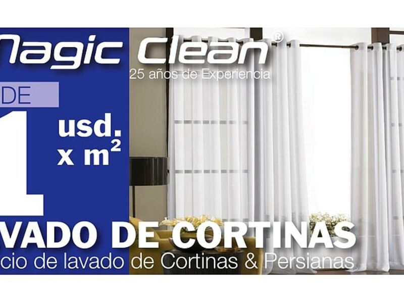 Limpieza cortinas Carcelén 
