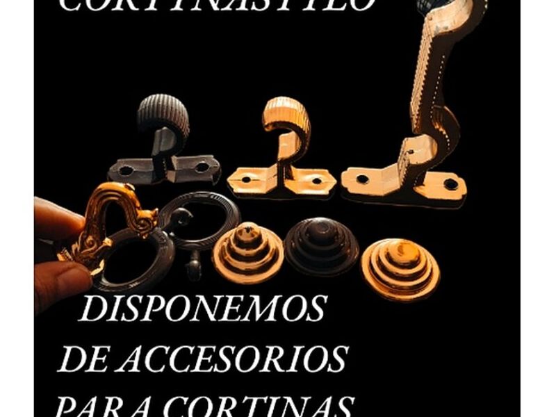 ACCESORIOS PARA CORTINA TRADICIONAL IBARRA