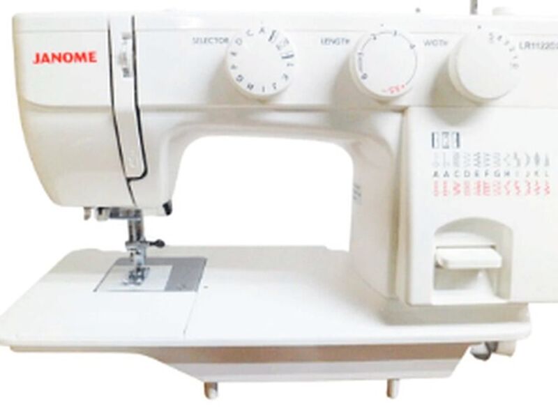 Máquina de coser Janome LR1122DX