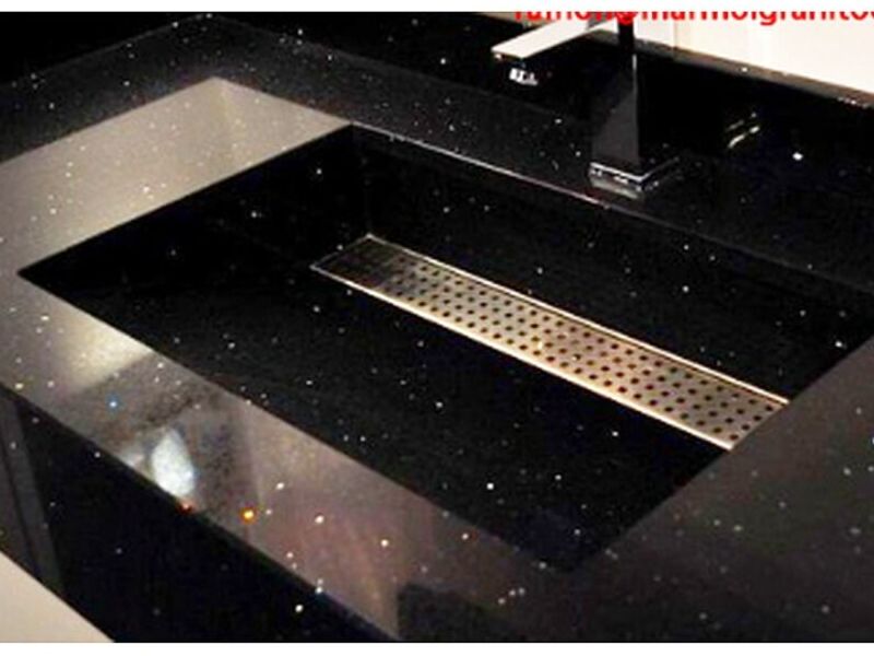 Mármol Negro Marquina Extra