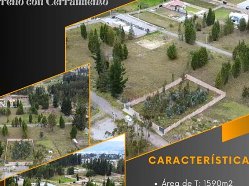 Terreno camino sol riobamba ecuador