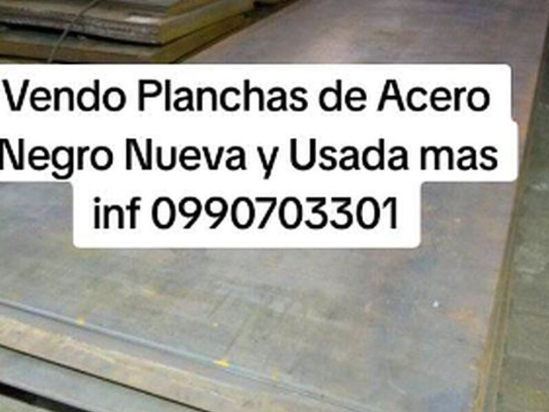 PLANCHA DE ACERO NEGRO QUITO EC