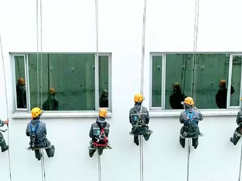 Limpieza de paredes fachadas de edificios