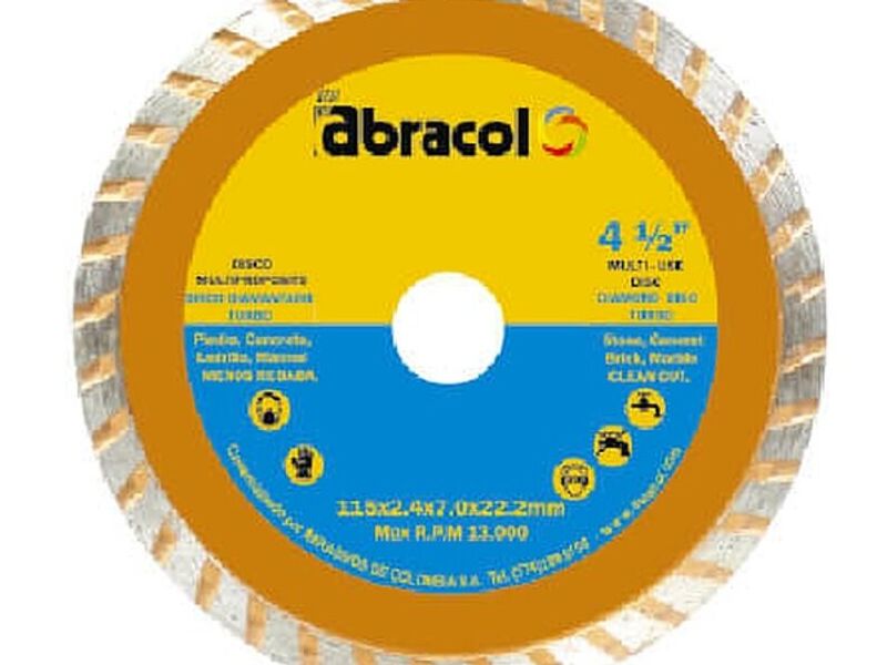 DISCO DE CORTE DE CERAMICA QUITO