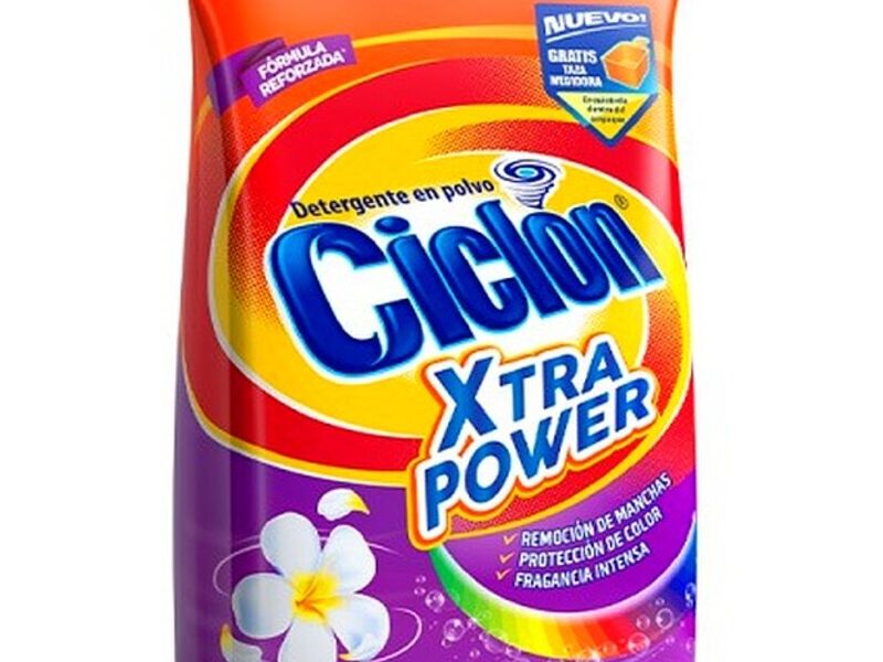 Detergente en polvo Ciclón Xtra Power Ecuador