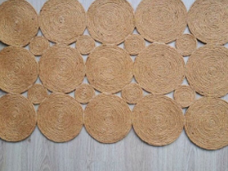 Alfombra yute rectangular modelo 04 Ecuador