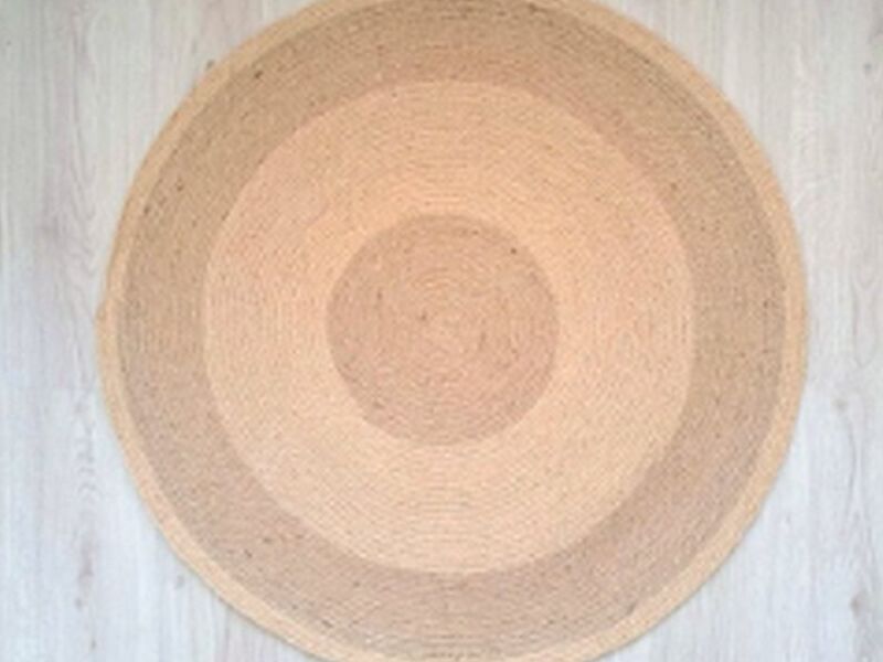 Alfombra de yute 2 colores modelo 05 Ecuador