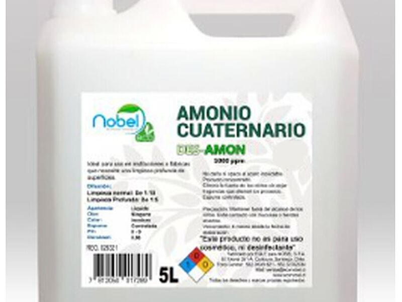 Amonio cuaternario Ecuador